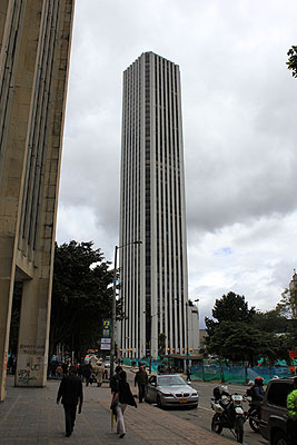 Bogota,najwyszy budynek Kolumbii