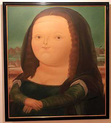 Bogota, obraz Fernando Botero