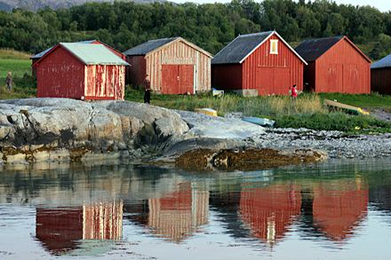 Okolice obozowiska, Norwegia