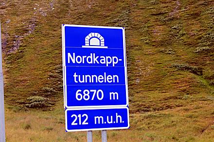 Tunel na Nordkapp