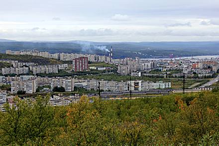Panorama Murmaska, Rosja