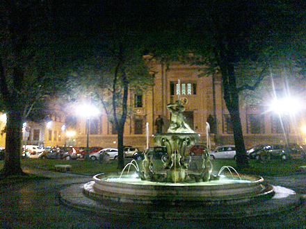 Bergamo - fontanna
