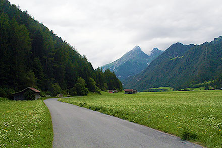 cieka rowerowa w Tyrolu