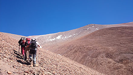 Wspinaczka na Cerro Montura