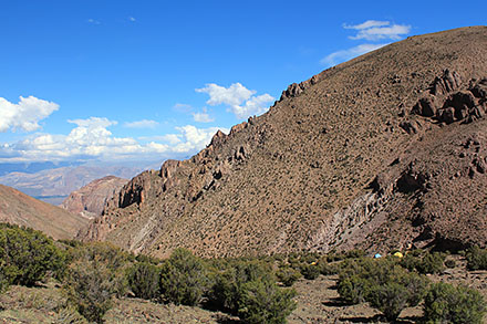Obóz La Gloria - Cerro Montura