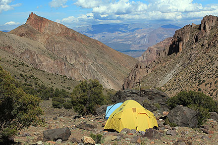 Obóz La Gloria - Cerro Montura