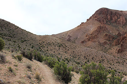 Cerro Montura- zejście