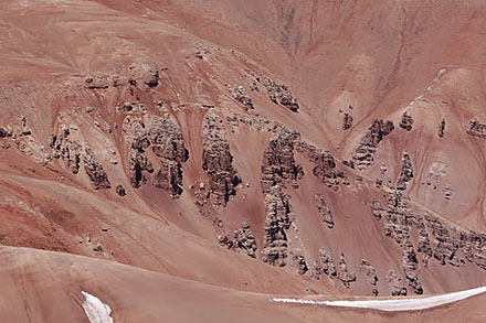 Fantastyczne formacje skalne na Cerro Penitentes