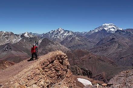 Cerro Penitentes - szczyt