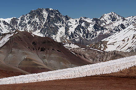 Widok z Cerro Penitentes