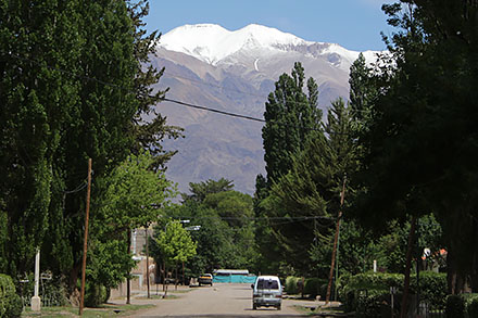 Cerro Montura ośnieżona