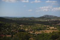 Panorama Majorki - widok z centrum wyspy