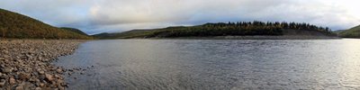 Rzeka Tana na dalekiej pnocy Norwegii