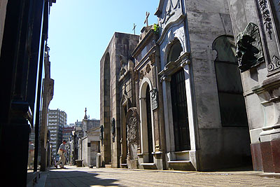 Beunos Aires, cmentarz Recoleta