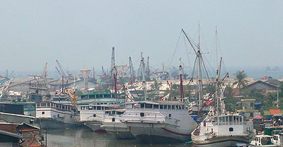 Jakarta - widok na stary port