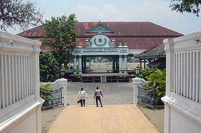 Yogyakarta - paac sutanów