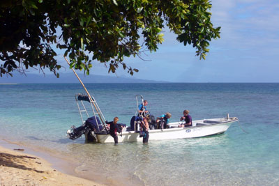 Caqalai, Fidi - nurkowanie