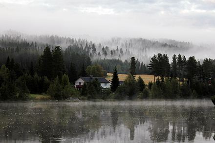 Mgy nad rzek, Norwegia